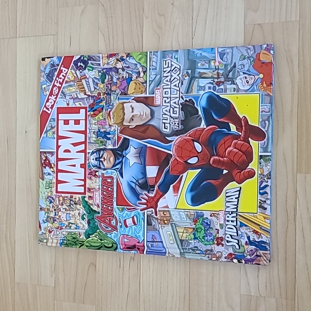 Marvel  Avengers, Guardians of the Galaxy, and Spider-man Look and Find Activity
